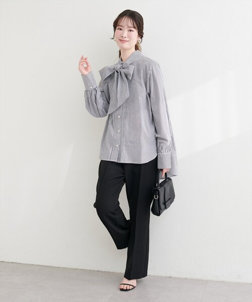 プチハイフリルブラウス（シャツ/ブラウス）｜natural couture