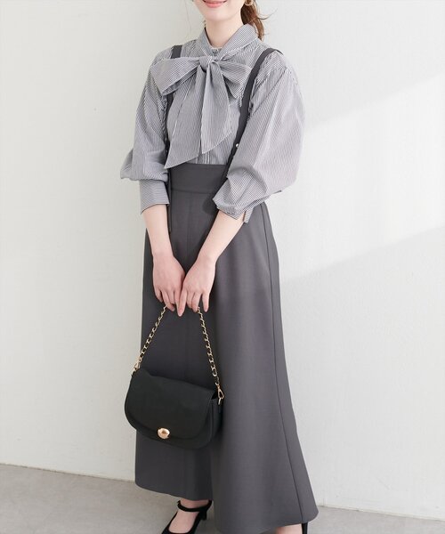 プチハイフリルブラウス（シャツ/ブラウス）｜natural couture