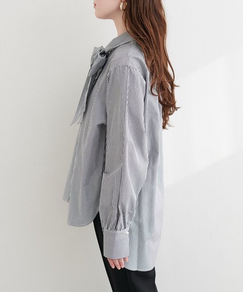 natural couture（ナチュラルクチュール）の「プチハイフリルブラウス（シャツ/ブラウス・レディース・ブルー系その他/ブラック系その他/イエロー系その他・FREE）」の14枚目の写真