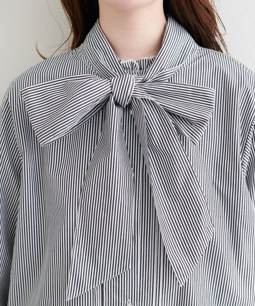 natural couture（ナチュラルクチュール）の「プチハイフリルブラウス（シャツ/ブラウス・レディース・ブルー系その他/ブラック系その他/イエロー系その他・FREE）」の16枚目の写真