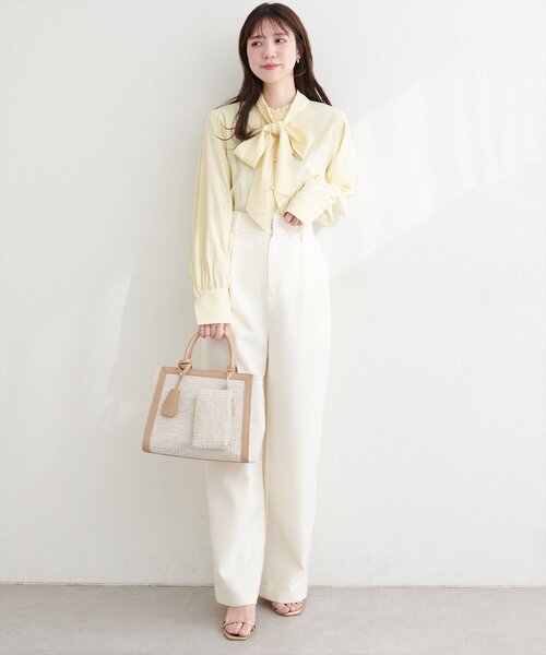 プチハイフリルブラウス（シャツ/ブラウス）｜natural couture