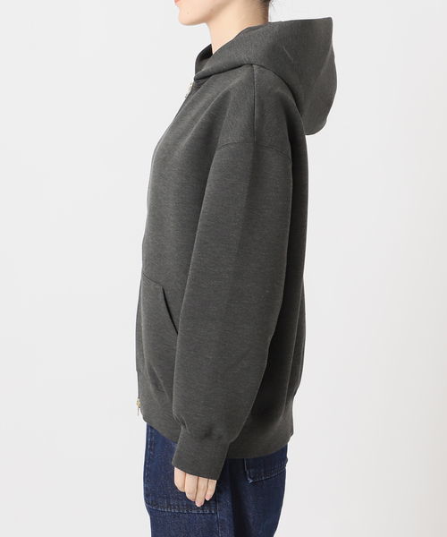 IENA(イエナ)の「《セットアップ対応》ダンボールニットフーディ(パーカー・レディース・チャコールグレー/ブラック系その他・FREE)」の21枚目の写真