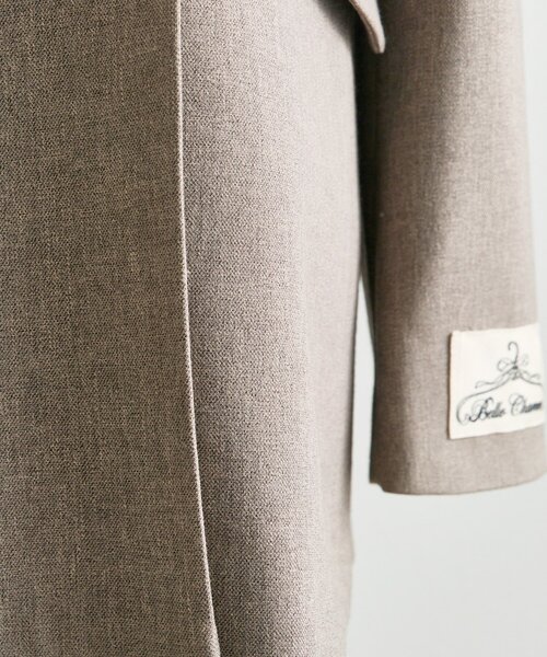 OLIVE des OLIVE（オリーブデオリーブ）の「【Belle Charme】Slim Line Long Tailored Jacket（テーラードジャケット・レディース・グレイッシュベージュ/ブラック系その他/ベージュ系その他・FREE）」の19枚目の写真