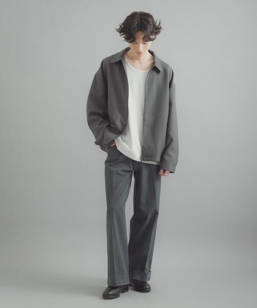 SENSE OF PLACE by URBAN RESEARCH（センスオブプレイスバイアーバンリサーチ）の「『撥水/防花粉』SKIN Proofジップブルゾン（ブルゾン・メンズ・ブルー/ブラウン/ブラック・LARGE/MEDIUM）」の19枚目の写真