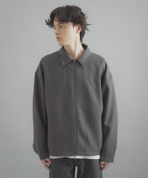 SENSE OF PLACE by URBAN RESEARCH（センスオブプレイスバイアーバンリサーチ）の「『撥水/防花粉』SKIN Proofジップブルゾン（ブルゾン・メンズ・ブルー/ブラウン/ブラック・LARGE/MEDIUM）」の22枚目の写真