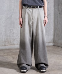 SERACE | 【SERACE】Vintage gradation wide baggy denim pants / ヴィンテージグラデーションワイドバギーデニムパンツ(デニムパンツ)
