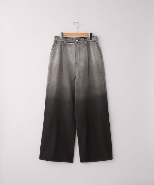 SERACE（セラス）の「【SERACE】Vintage gradation wide baggy denim pants / ヴィンテージグラデーションワイドバギーデニムパンツ（デニムパンツ・メンズ・グレー/ブルー/ブラック・L/M/S）」の22枚目の写真