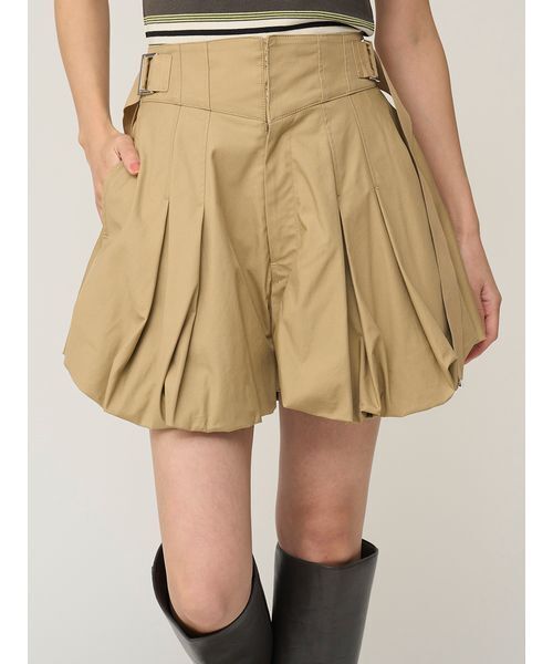 SNIDEL(スナイデル)の「バルーンサファリショートパンツ(その他パンツ・レディース・ベージュ/インディゴブルー/ホワイト・0/1)」の6枚目の写真