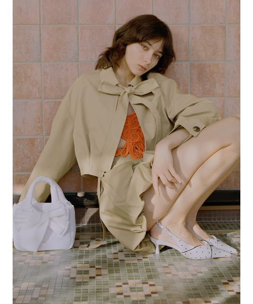 SNIDEL(スナイデル)の「バルーンサファリショートパンツ(その他パンツ・レディース・ベージュ/インディゴブルー/ホワイト・0/1)」の19枚目の写真