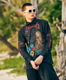 glamb | Prayer Flower Shirt / プレイヤーフラワーシャツ(シャツ/ブラウス)