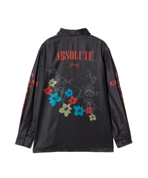 glamb（グラム）の「Prayer Flower Shirt / プレイヤーフラワーシャツ（シャツ/ブラウス・メンズ・ブラック・S/M/L）」の3枚目の写真