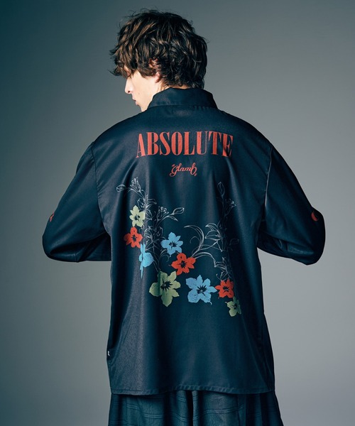 glamb（グラム）の「Prayer Flower Shirt / プレイヤーフラワーシャツ（シャツ/ブラウス・メンズ・ブラック・S/M/L）」の5枚目の写真