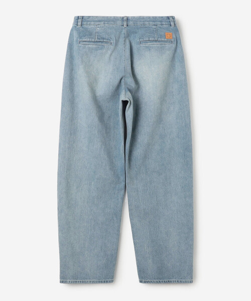 ORCIVAL（オーシバル）の「ORCIVAL | コットンドライツイル ワイドカーブパンツ MEN（デニムパンツ・メンズ・インディゴブルー・4/5）」の3枚目の写真