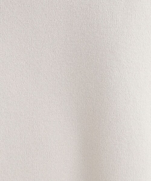 SHOO・LA・RUE（シューラルー）の「【洗濯機可/S-LL/アンサンブル可】すっきりと好印象 配色クルーネックニット（ニット/セーター・レディース・ライトグレー系4/ライトイエロー系5/ブルー系9/ネイビー系4・02/03/04/01）」の9枚目の写真