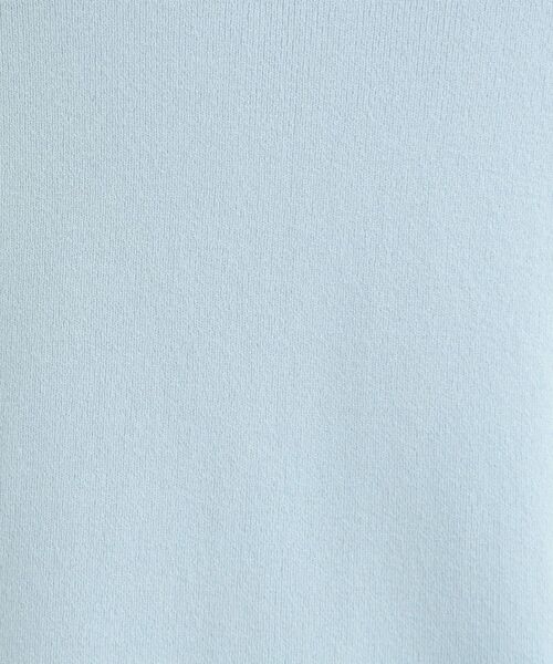 SHOO・LA・RUE（シューラルー）の「【洗濯機可/S-LL/アンサンブル可】すっきりと好印象 配色クルーネックニット（ニット/セーター・レディース・ライトグレー系4/ライトイエロー系5/ブルー系9/ネイビー系4・02/03/04/01）」の18枚目の写真