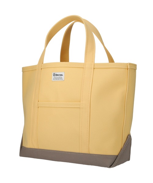ORCIVAL(オーシバル)の「ORCIVAL (オーシバル)キャンバストートバッグ 中/OR-H0284 KWC(トートバッグ・レディース・ライトグレー/グリーン/ピンク/A/イエロー/オレンジ/C/ライトピンク/チャコールグレー/B・M)」の1枚目の写真