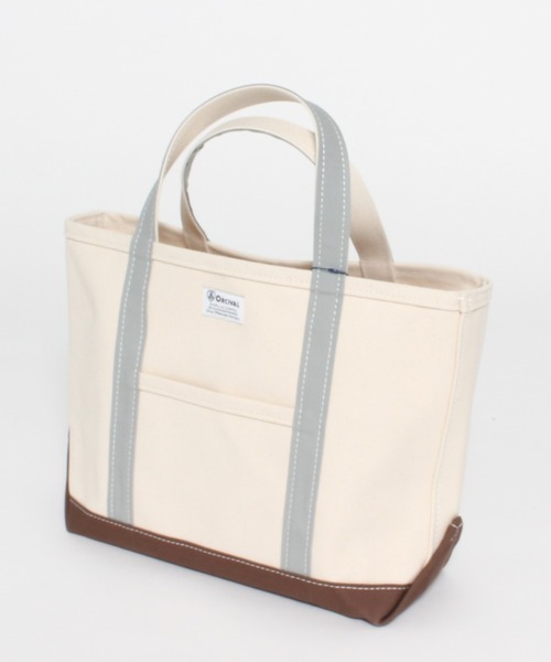 ORCIVAL(オーシバル)の「ORCIVAL (オーシバル)キャンバストートバッグ 中/OR-H0284 KWC(トートバッグ・レディース・ライトグレー/グリーン/ピンク/A/イエロー/オレンジ/C/ライトピンク/チャコールグレー/B・M)」の4枚目の写真