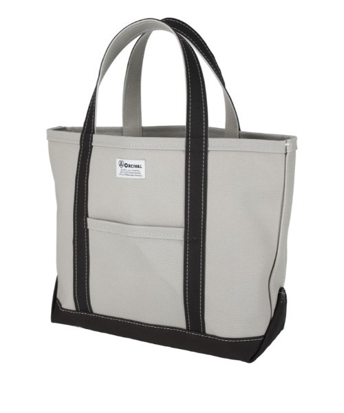 ORCIVAL(オーシバル)の「ORCIVAL (オーシバル)キャンバストートバッグ 中/OR-H0284 KWC(トートバッグ・レディース・ライトグレー/グリーン/ピンク/A/イエロー/オレンジ/C/ライトピンク/チャコールグレー/B・M)」の3枚目の写真