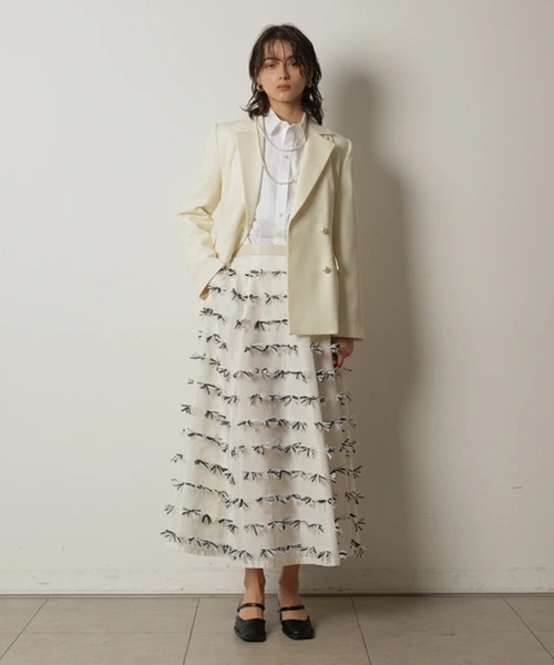 CADUNE（カデュネ）の「オックスビッグシャツ（シャツ/ブラウス・レディース・ライトブルー/ホワイト/ストライプ/ピンク・38）」の10枚目の写真