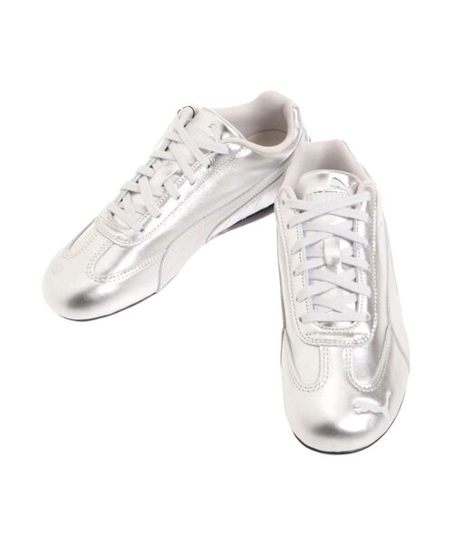 EVRIS（エヴリス）の「【PUMA】SPEEDCAT SILVER WNS（スニーカー・レディース・シルバー・LARGE/MEDIUM）」の2枚目の写真