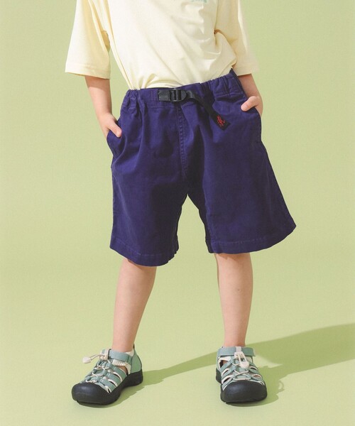 こども ビームス(コドモビームス)の「Gramicci / キッズ G ショートパンツ 2026SS (100~130cm)(その他パンツ・キッズ・ベージュ/パープル/ブラック・110/130/120/100)」の6枚目の写真