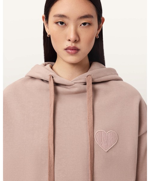 ALLSAINTS（オールセインツ）の「LOVER OVERSIZED ELI HOODY | LOVER オーバーサイズ ELI フーディー（パーカー・レディース・ライラック系・S/M/L/XS）」の4枚目の写真
