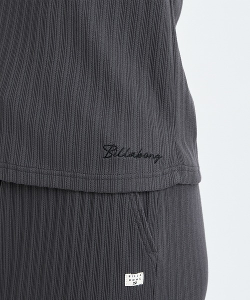 BILLABONG（ビラボン）の「BILLABONG/ビラボン タンクトップ アイレットテレコ BG013363（タンクトップ・レディース・オフホワイト/スミクロ・L/M）」の5枚目の写真