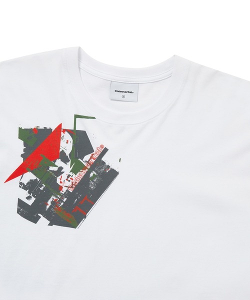 thisisneverthat(ディスイズネバーザット)の「Shape L/S Tee(Tシャツ/カットソー・メンズ・ライトグリーン/ホワイト・L/M/S/XL)」の3枚目の写真