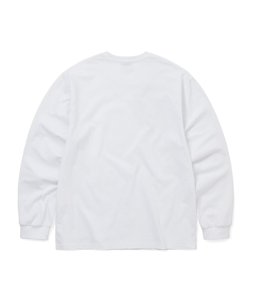thisisneverthat(ディスイズネバーザット)の「Shape L/S Tee(Tシャツ/カットソー・メンズ・ライトグリーン/ホワイト・L/M/S/XL)」の4枚目の写真