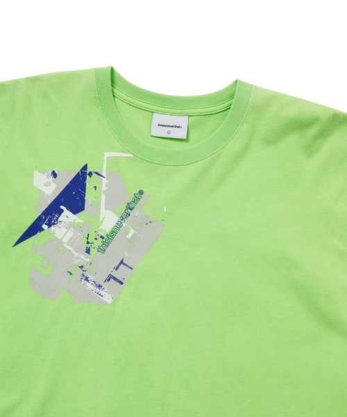 thisisneverthat(ディスイズネバーザット)の「Shape L/S Tee(Tシャツ/カットソー・メンズ・ライトグリーン/ホワイト・L/M/S/XL)」の5枚目の写真