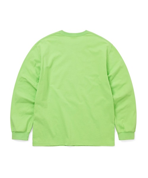 thisisneverthat(ディスイズネバーザット)の「Shape L/S Tee(Tシャツ/カットソー・メンズ・ライトグリーン/ホワイト・L/M/S/XL)」の6枚目の写真