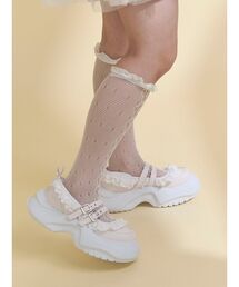 merry jenny | frill mary jane metal sneakers(スニーカー)