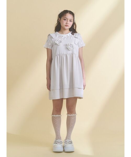 merry jenny(メリージェニー)の「frill mary jane metal sneakers(スニーカー・レディース・ピンク/ブラック/オフホワイト・LARGE/MEDIUM/SMALL)」の20枚目の写真