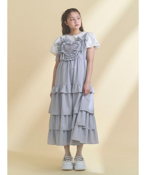 merry jenny(メリージェニー)の「frill mary jane metal sneakers(スニーカー・レディース・ピンク/ブラック/オフホワイト・LARGE/MEDIUM/SMALL)」の21枚目の写真