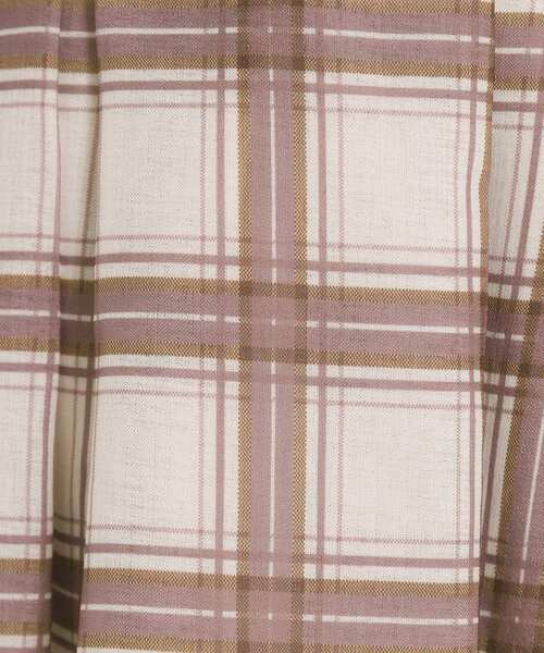 ITS'DEMO（イッツデモ）の「【セットアップ可／手洗い可】シアーチェックスカート（スカート・レディース・ベージュ系その他4/グレー系1/ライトパープル・00）」の22枚目の写真