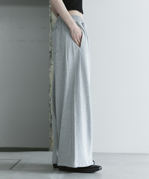remer(リメール)の「loose sweat ankle PT / ルーズスウェットアンクルパンツ(スウェットパンツ・メンズ・グレー/ブラック・LARGE/MEDIUM/SMALL/X-SMALL)」の3枚目の写真