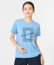 ルコックスポルティフ  サンスクリーンスムースニット半袖Tシャツ