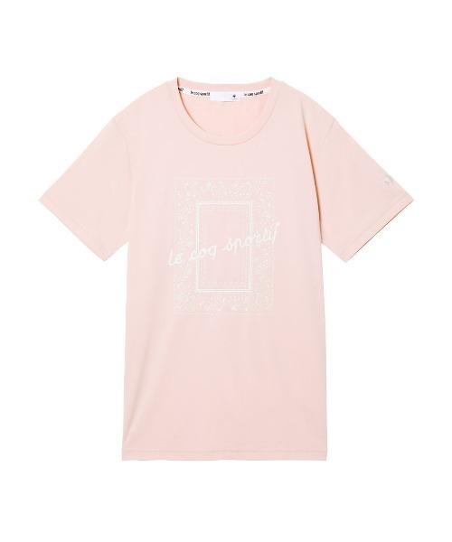 le coq sportif（ルコックスポルティフ）の「ルコックスポルティフ  サンスクリーンスムースニット半袖Tシャツ（Tシャツ/カットソー・レディース・ブルー/オフホワイト/ピンク/ネイビー・M/L/XL）」の17枚目の写真
