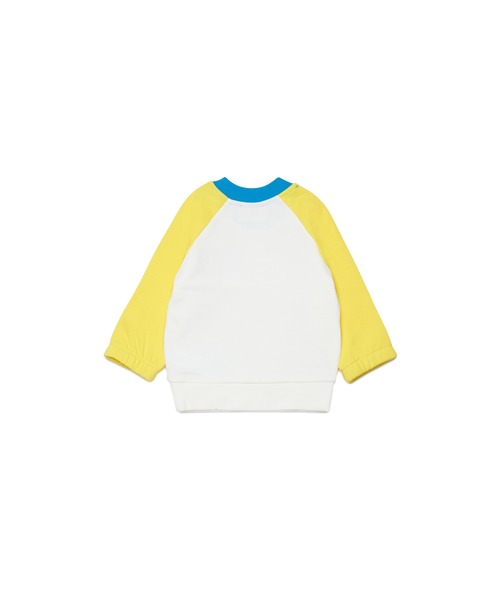 DIESEL（ディーゼル）の「ベビー プルオーバースウェット SONDAB（スウェット・キッズ・ブルー/イエロー・24M/36M/12M/18M）」の3枚目の写真