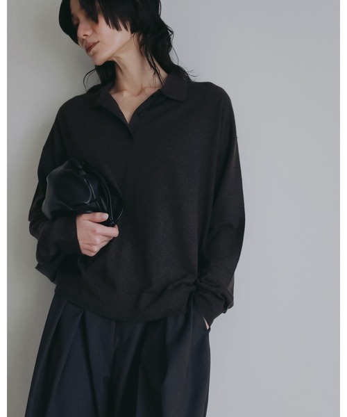 anuke（アンヌーク）の「Reversible Boa Bag（ハンドバッグ・レディース・アイボリー/チャコールグレー・FREE）」の16枚目の写真