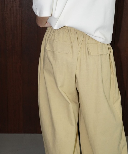 chuclla(チュクラ)の「センターシームボリュームパンツ chw26s157(その他パンツ・レディース・チャコールグレー/ホワイト/クリーム・FREE)」の19枚目の写真