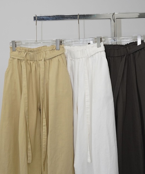 センターシームボリュームパンツ chw26s157-ファッション通販サイト