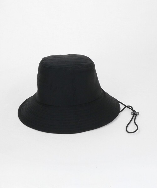 UNITED ARROWS（ユナイテッドアローズ）の「リップストップ UV ハット（ハット・レディース・ベージュ/ブラック・FREE）」の4枚目の写真