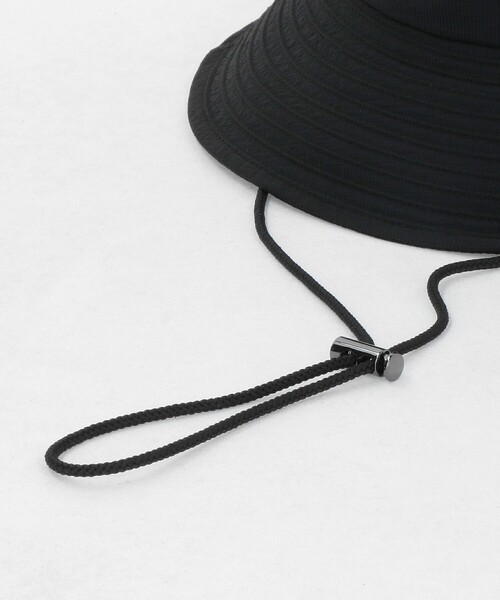 UNITED ARROWS（ユナイテッドアローズ）の「リップストップ UV ハット（ハット・レディース・ベージュ/ブラック・FREE）」の8枚目の写真