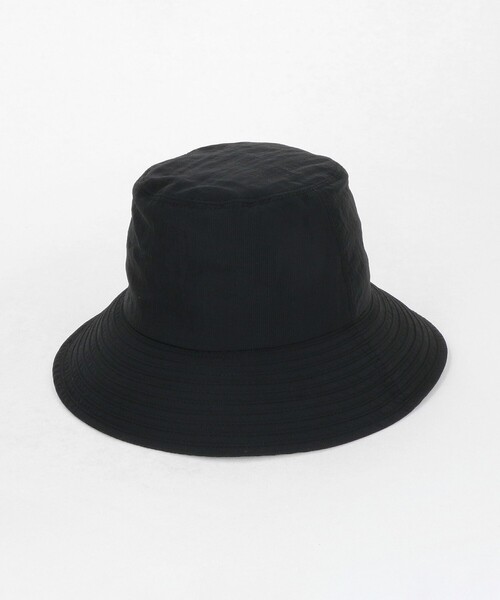 UNITED ARROWS（ユナイテッドアローズ）の「リップストップ UV ハット（ハット・レディース・ベージュ/ブラック・FREE）」の9枚目の写真