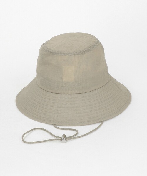 UNITED ARROWS（ユナイテッドアローズ）の「リップストップ UV ハット（ハット・レディース・ベージュ/ブラック・FREE）」の13枚目の写真