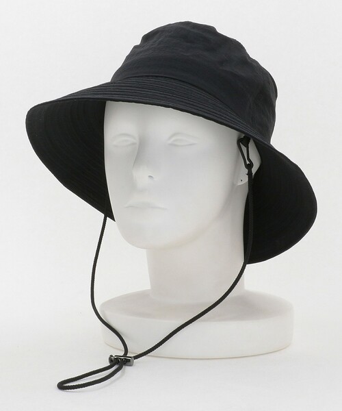 UNITED ARROWS（ユナイテッドアローズ）の「リップストップ UV ハット（ハット・レディース・ベージュ/ブラック・FREE）」の16枚目の写真