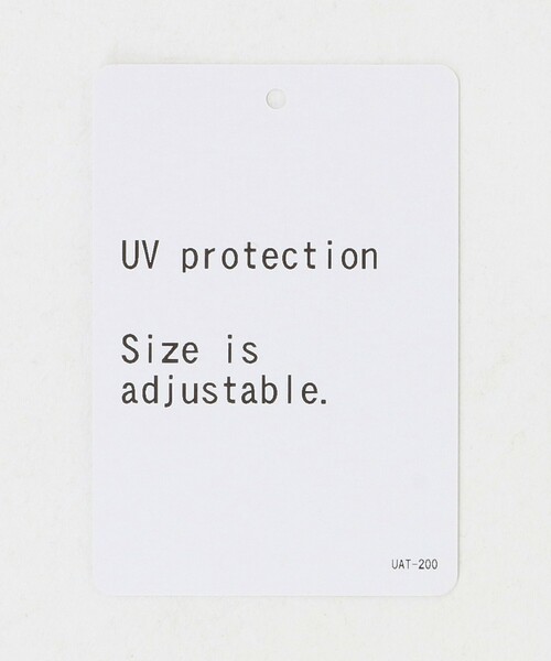 UNITED ARROWS（ユナイテッドアローズ）の「リップストップ UV ハット（ハット・レディース・ベージュ/ブラック・FREE）」の19枚目の写真