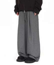 IDWS（アイドンワナセル）の「Fine Check Balloon Trouser Black（スラックス）」