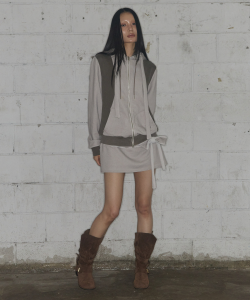 FANCY CLUB（ファンシークラブ）の「ダイワシ タイスカート (ブラウン) F25ZD968（スカート・レディース・その他・ONE）」の3枚目の写真